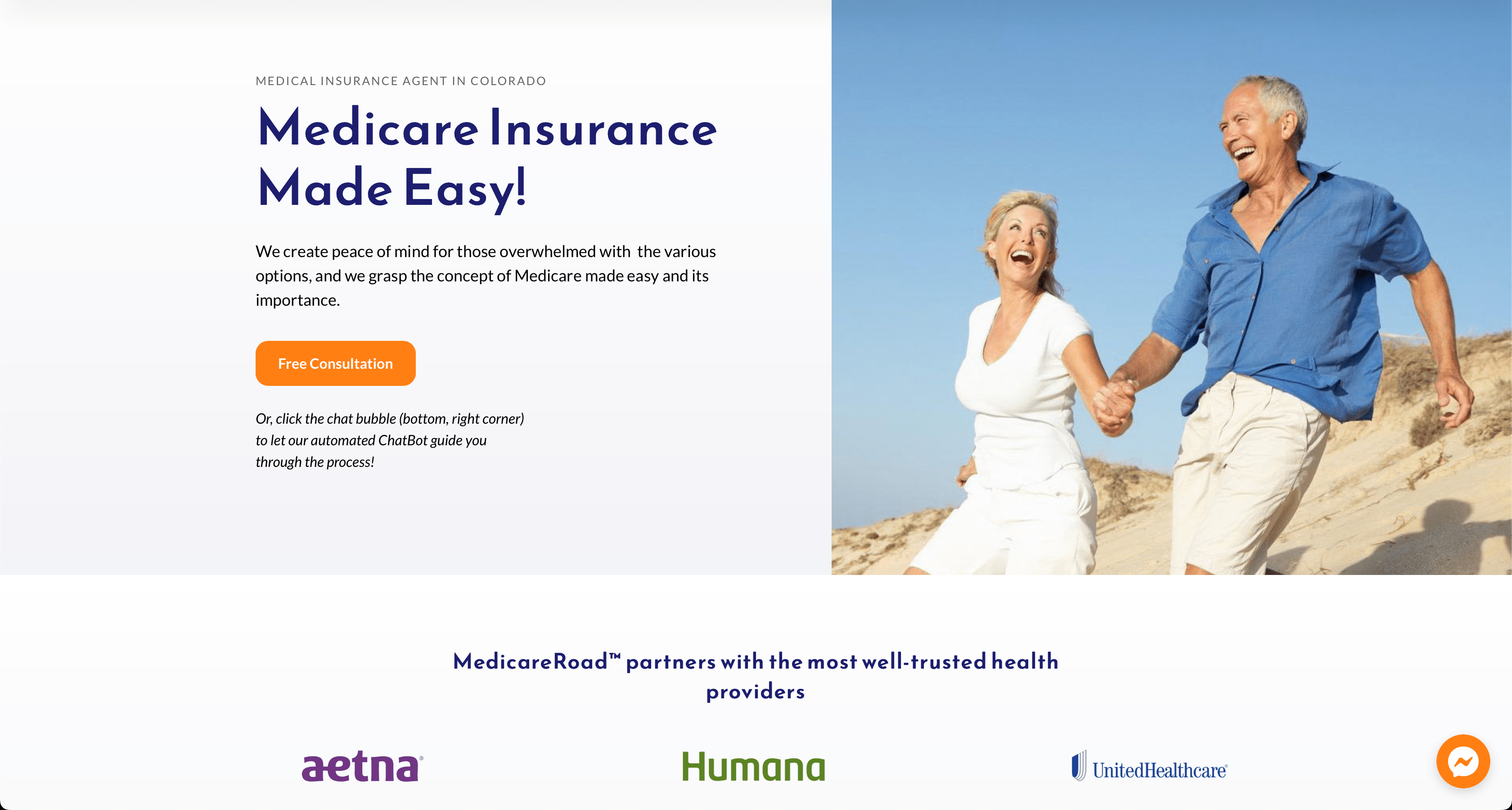 Insurance Advisors, Inc. — homepage of the compliant Medicare & insurance site